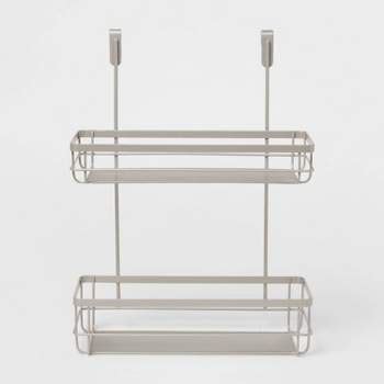 brightroom steel over the cabinet organizer|brightroom vanity organizer.